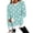Green-A260922, variant on Polka Dot Womens Oversized Sweatshirt Scalloped Trim Trendy Womens Crewneck Sweatshirt Color Block Long Sleeve Layering Soft Warm Fall Womens Pullover Sweaters