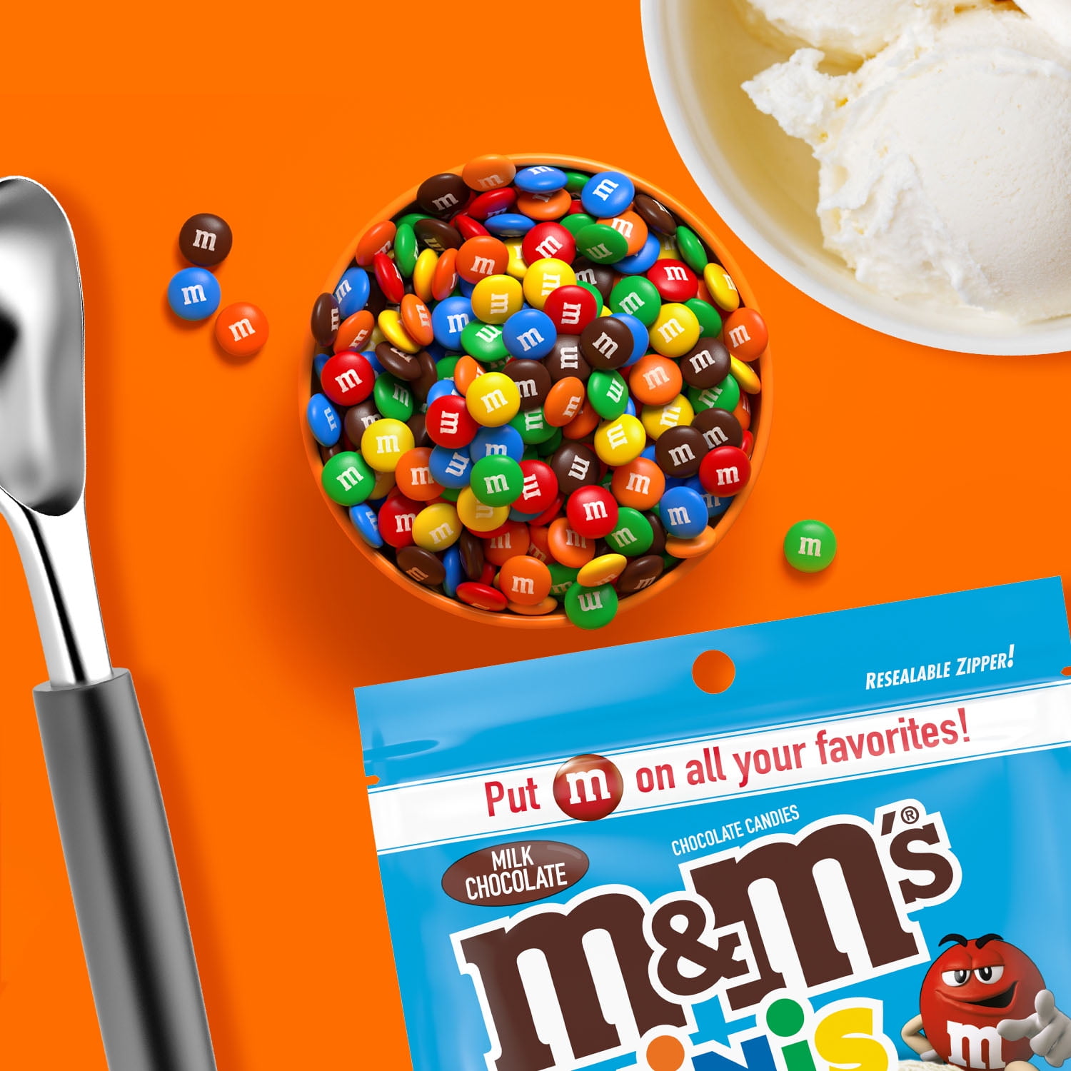 Buy M M MINIS Milk Chocolate Ice Cream Toppings Candy Grab Go 5 1 Oz buy-m-m-minis-milk-chocolate-ice-cream-toppings-candy-grab-go-5-1-oz