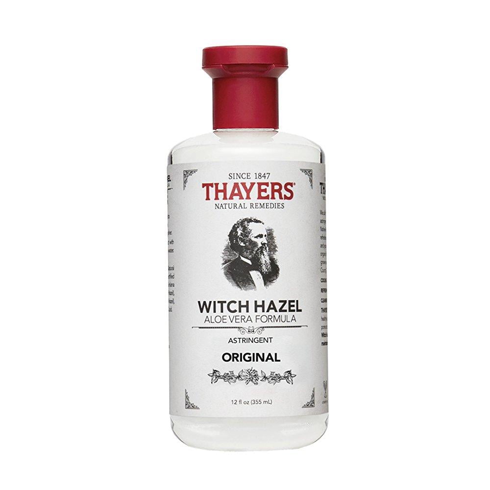 thayers witch hazel with aloe vera, original astringent, 12 oz
