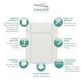 thumbnail image 3 of Transolid EWKX483696-39 Expressions 48" W X 36" D X 96" H Six Panel Shower Wall Kit - Grey, 3 of 6