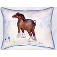 thumbnail image 1 of Betsy Drake ZP936 Clydesdale Coussin d'Intérieur et d'Extérieur- 20 x 24 Po., 1 of 1