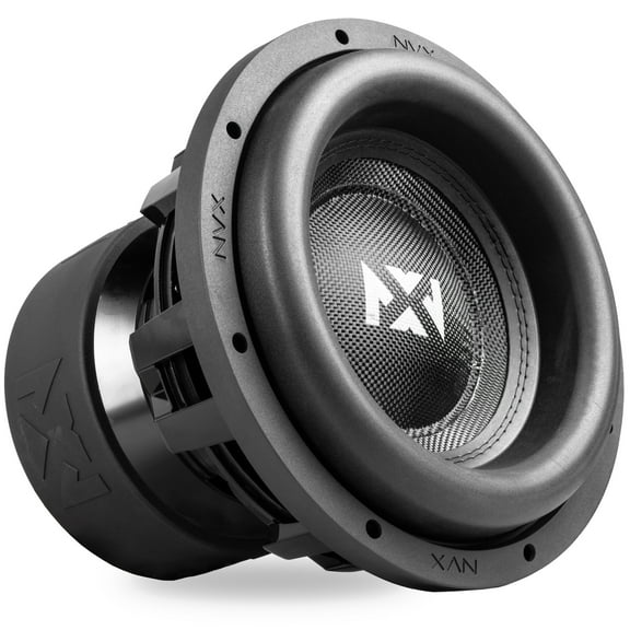 NVX XCW121 12" X-Series Dual 1-ohm SPL Car Subwoofer 4000W Peak (2000W RMS)