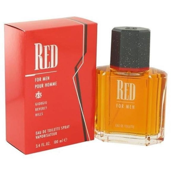 Giorgio Beverly Hills 3.4 oz Mens Red Eau De Toilette Hills Spray
