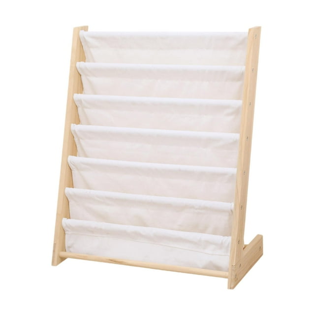 DOLITY Children Book Rack Storage Bookcase Classroom Gift Kids Bookshelf Wood 64cmx30cmx79cm