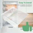 thumbnail image 6 of 240351061 Refrigerator Crisper Drawer Bin by Lifetime Appliance – Clear Replacement for Frigidaire & Kenmore Models, 6 of 8