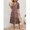 Multicolor, variant on Womens Multicolor Casual Boho Print Midi Dress