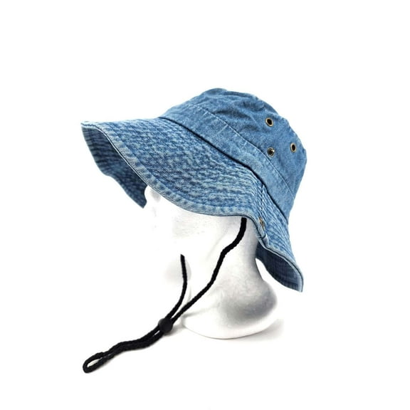 Women’s Cotton Denim Outdoor Bucket Hat