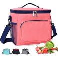 thumbnail image 1 of Lunch Bags Insulated. Lunch Box Cool Bag With Shoulder Strap. Thermal Lunch Tote, 1 of 5