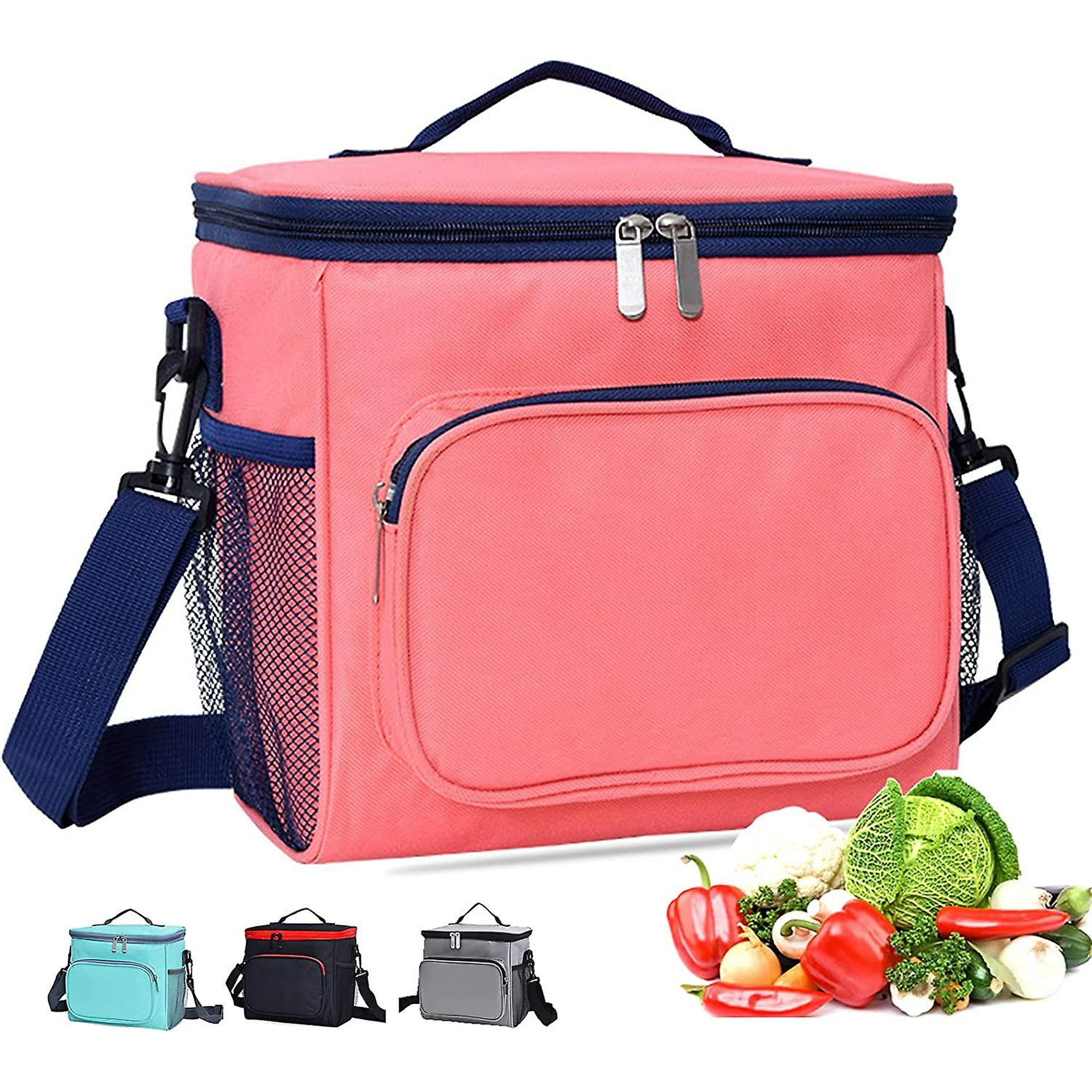 Cooler Bag, Thermal Insulated Lunch Bag, Men Meal Bag, Insulated Cooler