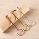 thumbnail image 5 of Advancent Anillo de soporte para cigarrillos Beautiful Lady Circlet Aspecto exquisito Ornamento Mano de obra fina Tobacciana Suministros para encendedores Oro rosa brillante 17 mm, 5 of 6