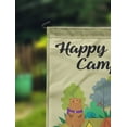 thumbnail image 2 of Printtoo Tan Happy Camper Garden Summer Camping Flags Personalized Outdoor GardenFlagsCamp Decor Accessory Double SidedFlags12.5x18 Inches, 2 of 4
