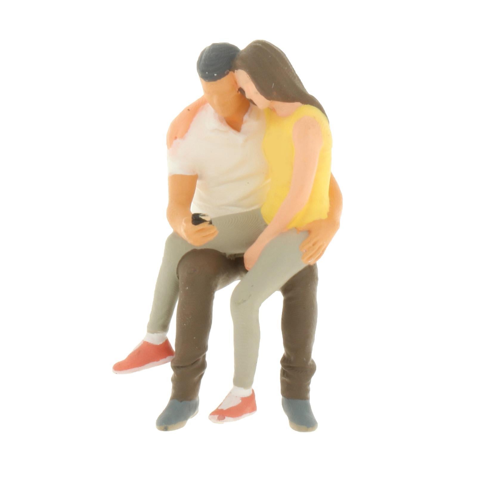 Resin 164th People Figures Diorama Miniature Model Figurines Character