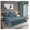 Blue Green Slate, variant on Quilt Set, Jewel Premium Heavy Collection, Cotton Backing, Cotton Batting, Full/Queen, Blue Green Slate