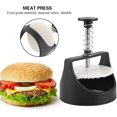 thumbnail image 2 of Hamburger Press, Hamburger Press Patty Maker Paper Stainless Steel Hamburger Press Patty Maker, Hamburger Patty Maker Making Hamburger for Kitchen Use, 2 of 7