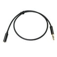 thumbnail image 4 of Guardoinrt Câble d'Extension Audio pour Ordinateur Portable Lecteur MP3 Microphone TPE Adaptateur Mâle à Femelle Pièces de Rechange 1m 5Ensemble, 4 of 6