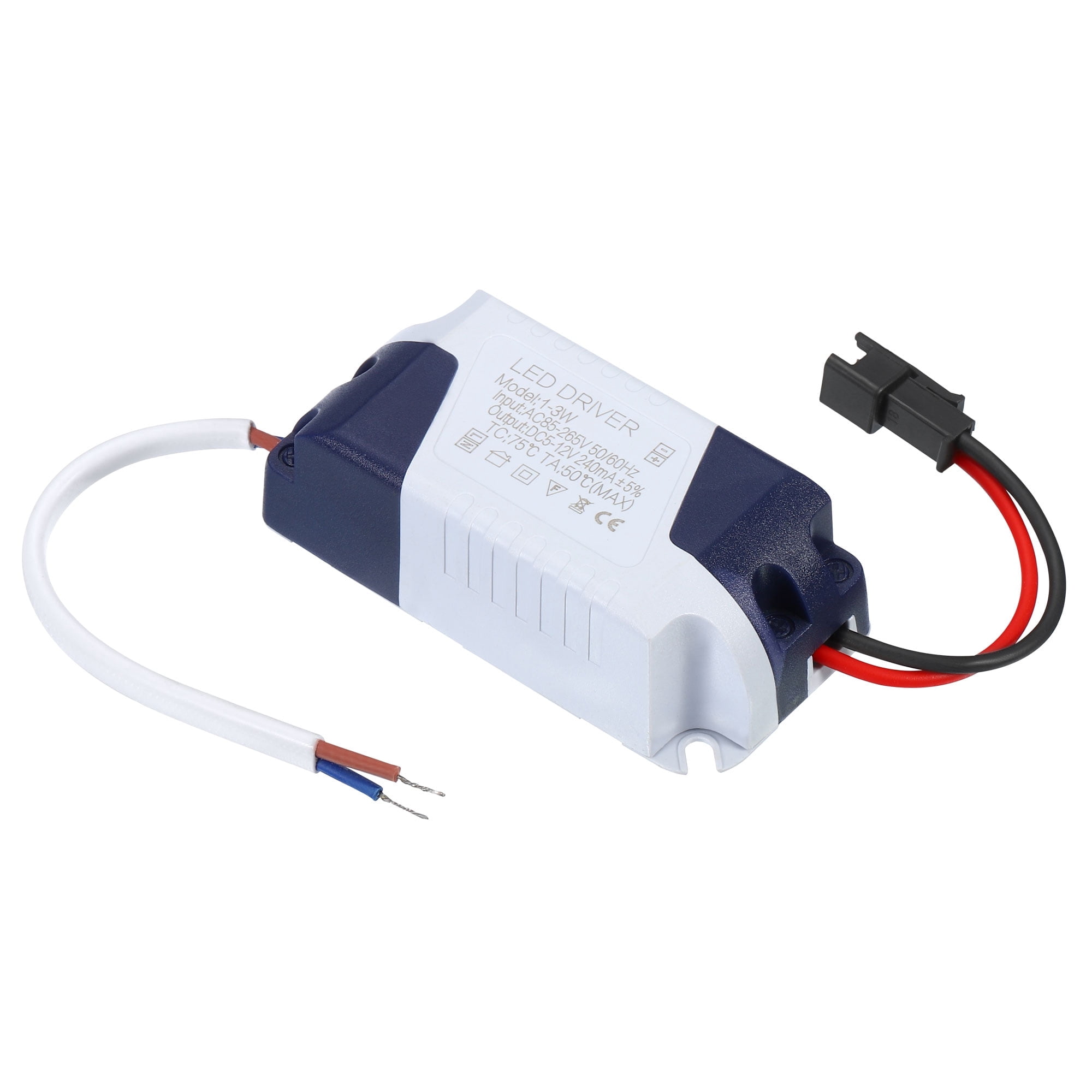 Uxcell 18-24W 300mA LED Driver AC 85-265V Output 54-100V DC Male
