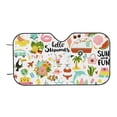 thumbnail image 7 of Daiia Hello Summer Windshield Sun Shade for Car SUV Truck (Small ), Car Sun Shade Windshield, Car Shades for Front Windows, Sunshade for Car Windshield, 7 of 7