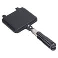 thumbnail image 4 of Sandwich Maker Aluminium Alloy Anti Stick Double Sided Bread Panini Baking Press Flip Pan for Naans Bread Pancake, 4 of 5