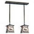thumbnail image 2 of Meyda Tiffany 15661 2 Light 24" Wide Linear Pendant - Copper, 2 of 2