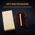 thumbnail image 2 of openpig Vintage Trench Lighter, Cool Copper Lighter, Windproof Brass Lighters for Men Dad Husband (Fuel Not Included), Silver, 2 of 5