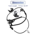 thumbnail image 3 of ABS Rueda Velocidad Sensor Delantero Derecho 89542-48050 Reemplazo, 3 of 6