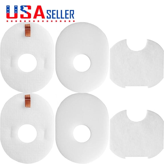 2 Pack Xffv300 Filter Compatible with Shark Rocket HV292, HV300, HV300W, HV301, HV302, HV303, HV305, HV308, HV310, UV450 26, HV30126 Filter, 2 Pre-Filters & 2 Post-Filters, Parts #XFFV300