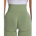 thumbnail image 4 of TWZH Women Seamless Tight Leggings High Waist Butt Lift Yoga Pants, 4 of 4