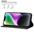 thumbnail image 3 of Cadorabo Cover for Apple iPhone 14 Case in NIGHT BLACK with magnetic closure, 3 of 10