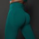 thumbnail image 3 of MKLEKYY Leggings deportivos para mujer, nuevos pantalones de yoga ajustados de punto sin costuras color melocotón para mujer, cintura alta y pantalones para correr y fitness 5039, 3 of 4