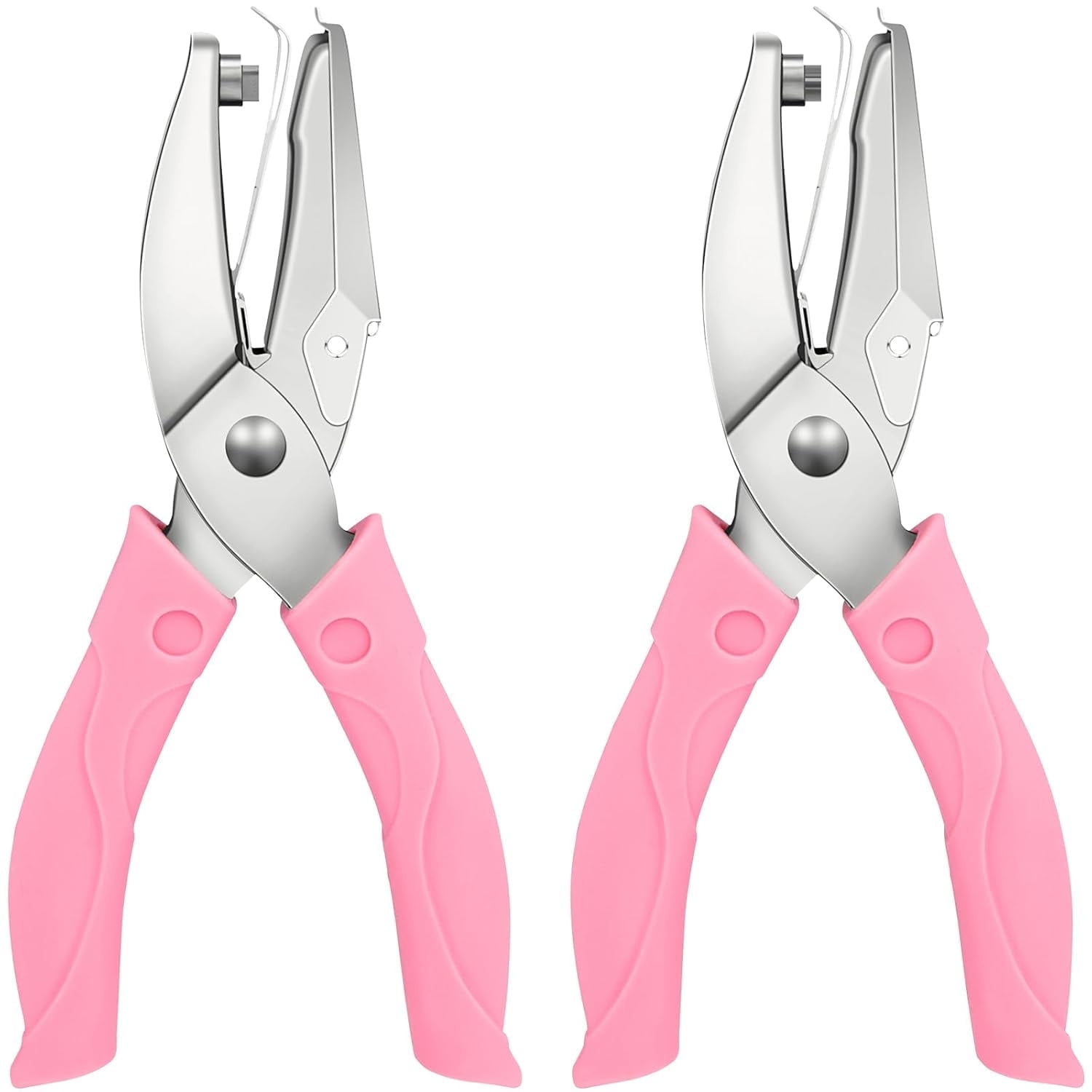 Mushroom Hole Puncher Set - 8 Disc Blinder For Notebooks & Planners, Adjustable Punch For A3-A7 Paper