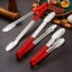 thumbnail image 4 of Alfombrilla de Acero Inoxidable 304, Pinza de Pan para Sandwich, Asador de Pan con Pegamento Rojo, Gadget de Cocina, Pinza de Sandwich para Barbacoa, Resistente, Portátil, para Cocina, para, 4 of 9