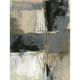 thumbnail image 3 of Goldberger, Jennifer 12x14 Black Modern Framed Museum Art Print Titled - Neutral Divisions II, 3 of 5
