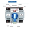 thumbnail image 4 of 2P 63A 230V Tipo MCB Interruptor de Transferencia AutomáTica de Doble Potencia Voltaje Nominal 230V Frecuencia Nominal 50/60Hz, 4 of 8