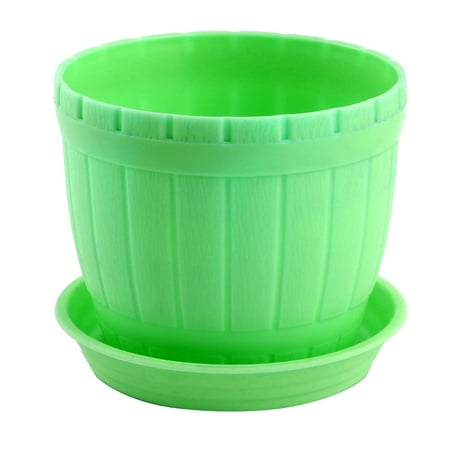 Plastic Plant Pots For Sale Office Plastic Desktop Adornment Plants Cactus Planting Pot Flowerpot Green for Christmas ()