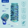 thumbnail image 3 of bentgo Kids Shark Plastic Water Bottle 15 oz. (BGKDCP1-SHK), 3 of 8