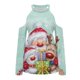 thumbnail image 5 of Mujeres moda Navidad sin tirantes impresión manga larga blusas sudadera Tops Pompotops  gfhjh10326, 5 of 5
