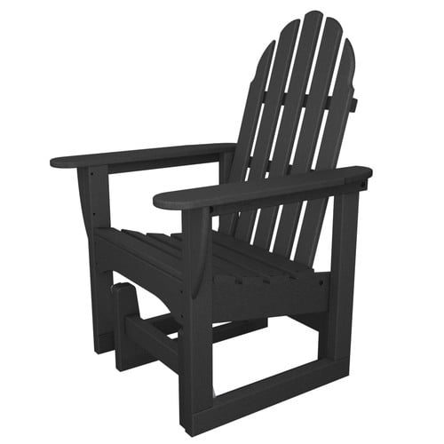 POLYWOOD Adirondack Glider Chair by Polywood