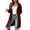 Wine, variant on Women's Cable Knit Hooded Cardigan Open Front Long Sweater with Pockets