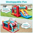 thumbnail image 4 of Costway Inflatable Bounce House 5-in-1 Ice Cream Jumping Castle with 520W Blower, 4 of 10