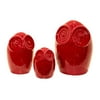 3-Pc Owl Set in Red