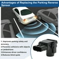thumbnail image 4 of Sensores de Estacionamiento en Reversa No.8934106020 para TOYOTA Corolla Verso 1.6 2004-2009 Sensor de Asistencia de Estacionamiento Negro 1 Pc, 4 of 6