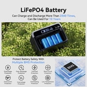 230.4Wh Portable Power Station - 300W (Peak 600W) Solar Generator with 9 Ports, Ideal for Outdoor Camping, RVs, Home Backup, and Emergency Use