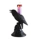 thumbnail image 1 of Decoraciones de Halloween de Cuervos, Halloween Cuervo Linterna Fantasma Festival Prop Candelabro Colgante, Led Electrónica Vela Calabaza Linterna Decoración de Luz Nocturna, 1 of 7