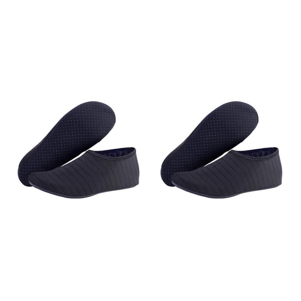 Eigraketly 1 par de zapatos de playa antideslizantes elásticos de secado rápido calcetines descalzos exterior cómodo surf bajo el agua negro XXS Type2 NO2 Eigraketly CBP218491