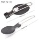 thumbnail image 4 of Utensilios de Campamento Plegables de aluminio de aluminio y spork plegable para acamp para acampar, 4 of 6
