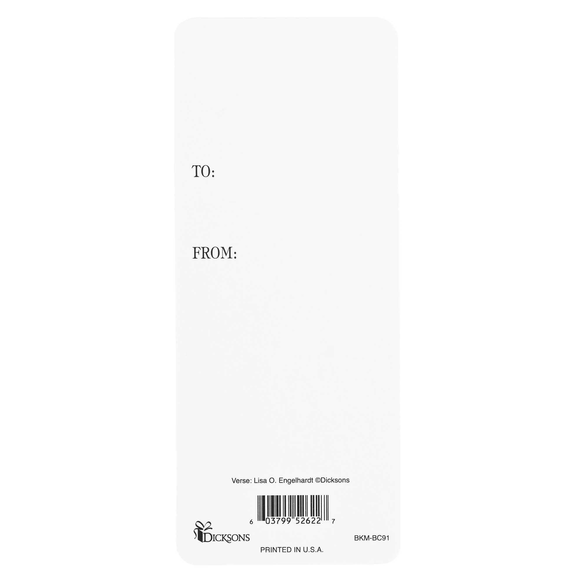 Dicksons BKM-BC91 Grant Me Gratitude Black and Green 2.5 x 6 Inch Paper Place Keeper Bookmark Pack of 12