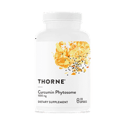 Thorne Curcumin Phytosome 1000 mg (Meriva), Clinically Studied, High Absorption, Supports Healthy Inflammatory Response in Joints, Muscles, GI Tract, Liver, and Brain, 120 Capsules, 60 Servings