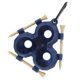 thumbnail image 5 of Silicone Golf Ball Cover Holder Portable Design For Golf Balls Blue 11.50X10.00X4.00CM Impact Protection 3Pcs, 5 of 5