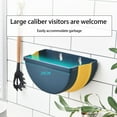 thumbnail image 7 of QTBIUQ Kitchen Hanging Folding Trash Can, Wastebasket Suitable For Bathroom Cabinet Door Toilet Garbage Can Navy, 7 of 7