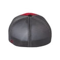 thumbnail image 3 of Richardson Sportmesh Pulse avec Capuchon R-Flex, L-TG, Rouge-Charbon-Noir Tri, 3 of 3